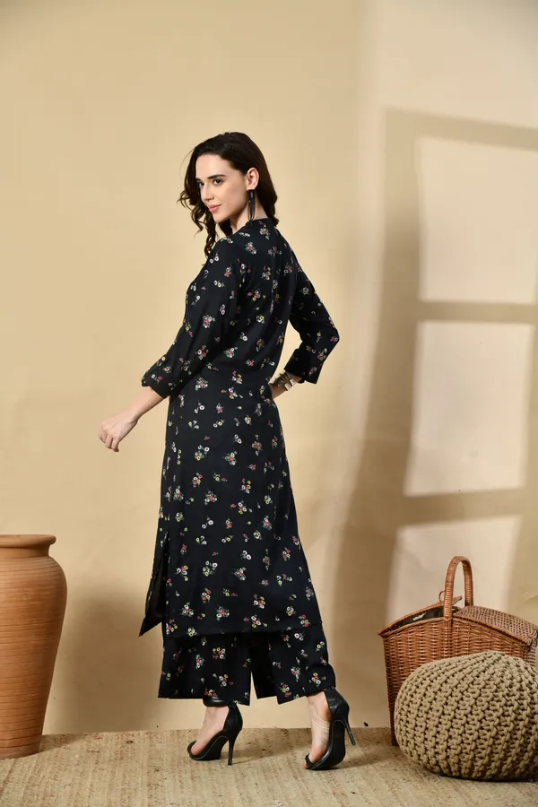Black_Floral_Rayon_Premium_Co-Ord_Set_For_Women