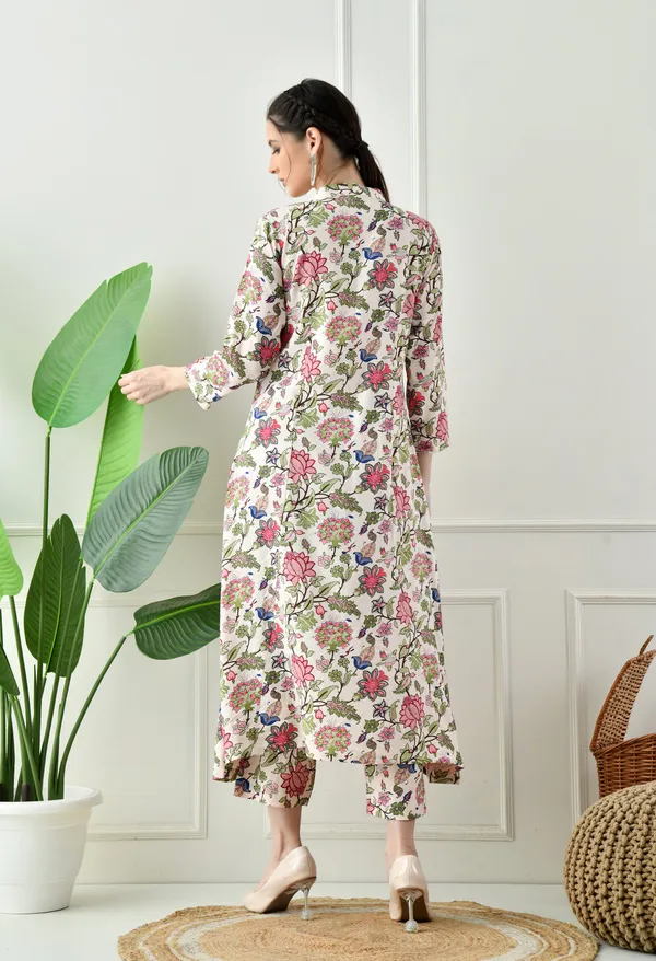 White_Floral_A-Line_Rayon_Premium_Co-Ord_Set_For_Women