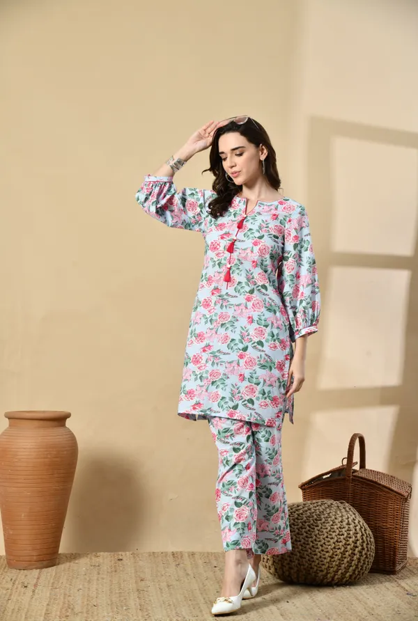 Blue_Floral_Premium_Co-Ord_Set_For_Women