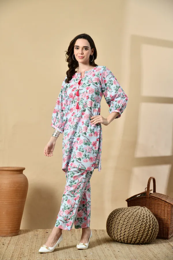 Blue_Floral_Premium_Co-Ord_Set_For_Women