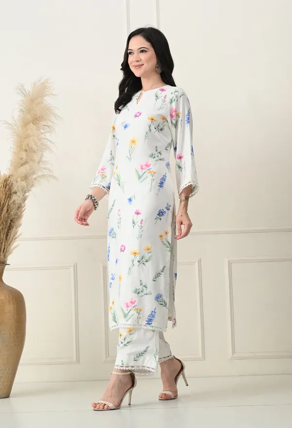 White_Blossom_Rayon_Premium_Co-Ord_Set_For_Women