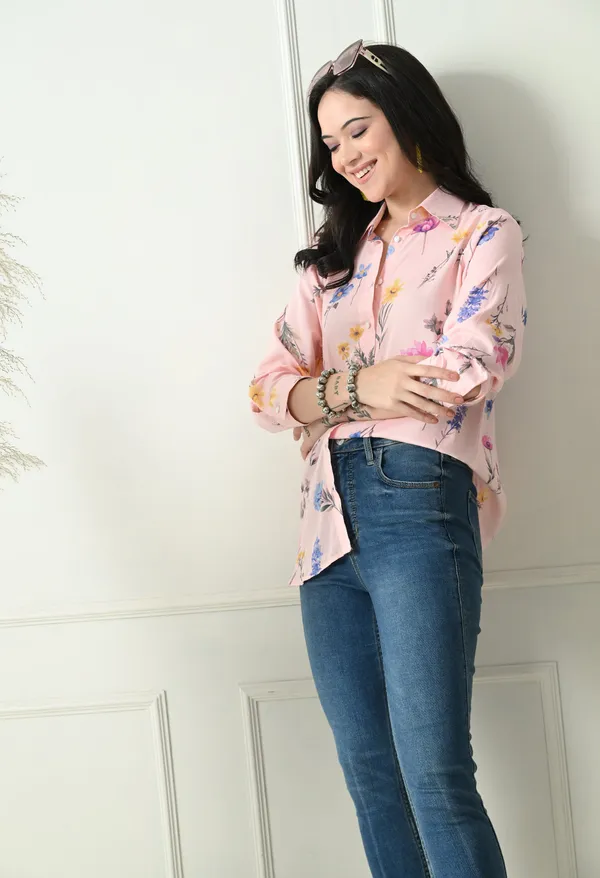 Pink_Blush_Flora_Rayon_Premium_Shirt_For_Women