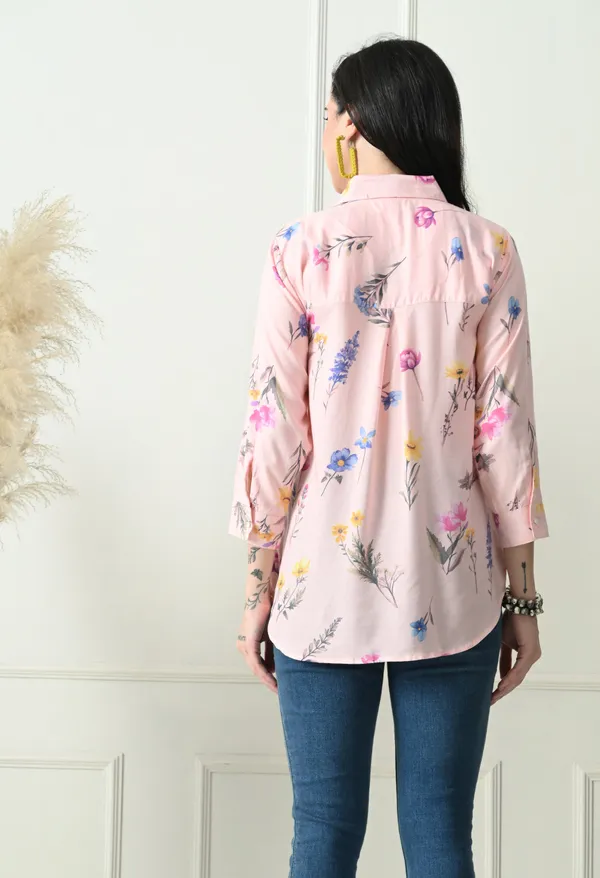 Pink_Blush_Flora_Rayon_Premium_Shirt_For_Women