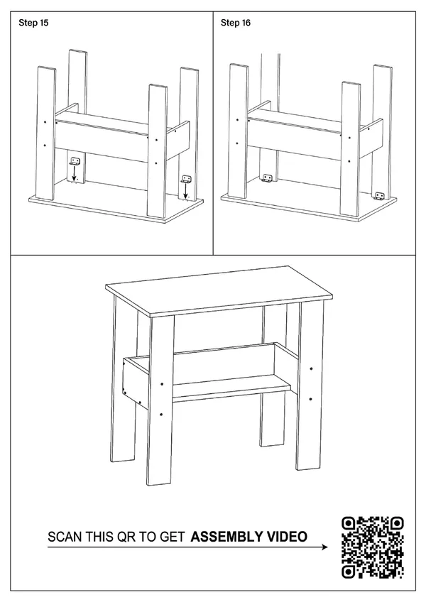 Marble_Engineered_Wood_Computer_Desk_With_One_Tier_Shelves_Laptop_Study_Table_For_Office_Home_Workstation_Writing_Modern_Desk_(St-004/90_X_50_X_77_Cm)_(White_Marble)_Diy(Do-It-Yourself)