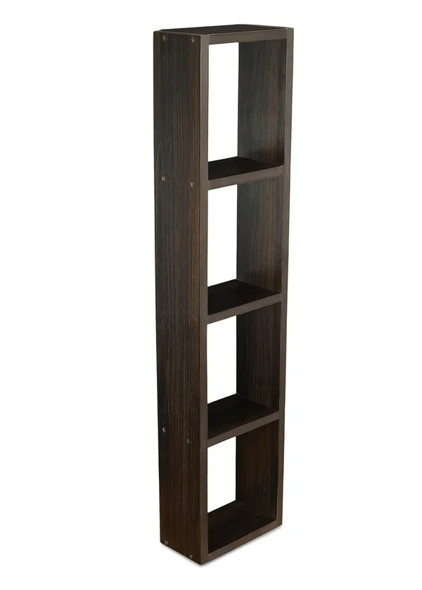 Engineered_Wooden_Book_Rack,Space_Saver_Book_Shelf_For_Home_Living_Room_And_Office_Table_Top_Free_Standing_Organizer,Laminated_Finish_Modern_Book_Shelve_(New_Mini_Ghodo_)_(Do-It-Yourself)