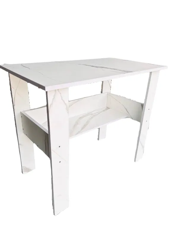 Marble_Engineered_Wood_Computer_Desk_With_One_Tier_Shelves_Laptop_Study_Table_For_Office_Home_Workstation_Writing_Modern_Desk_(St-004/90_X_50_X_77_Cm)_(White_Marble)_Diy(Do-It-Yourself)