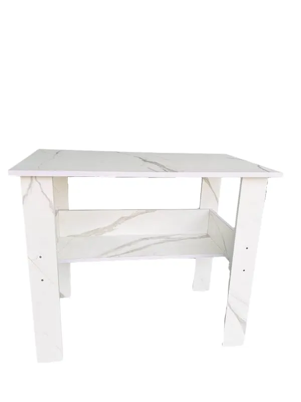 Marble_Engineered_Wood_Computer_Desk_With_One_Tier_Shelves_Laptop_Study_Table_For_Office_Home_Workstation_Writing_Modern_Desk_(St-004/90_X_50_X_77_Cm)_(White_Marble)_Diy(Do-It-Yourself)