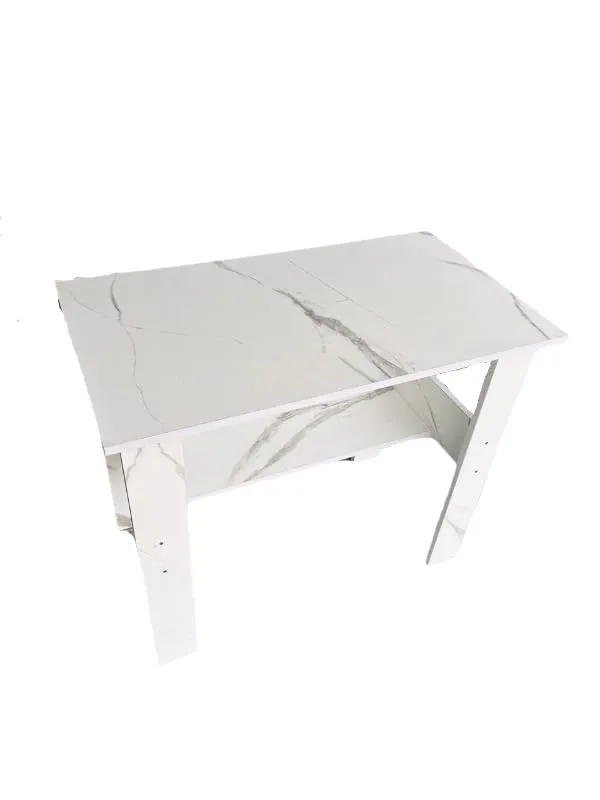 Marble_Engineered_Wood_Computer_Desk_With_One_Tier_Shelves_Laptop_Study_Table_For_Office_Home_Workstation_Writing_Modern_Desk_(St-004/90_X_50_X_77_Cm)_(White_Marble)_Diy(Do-It-Yourself)