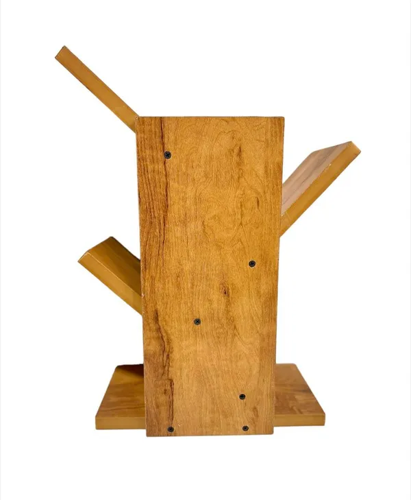 Tree_Bookshelf_5-Shelf_Floor_Standing_Bookcase_Free_Standing_Magazines_Books_Multipurpose_Home_Decor_Storage_Rack_Bookcase_Showcase_Organizer_Living_Room_(3_Tier_Yellow)(Do-It-Yourself)