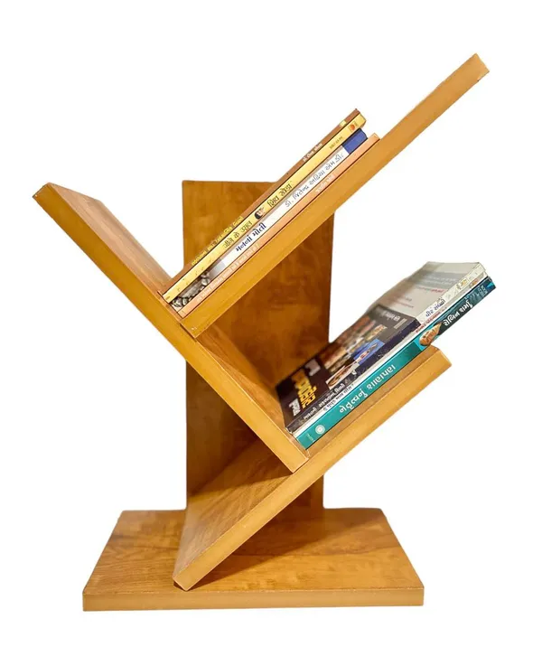 Tree_Bookshelf_5-Shelf_Floor_Standing_Bookcase_Free_Standing_Magazines_Books_Multipurpose_Home_Decor_Storage_Rack_Bookcase_Showcase_Organizer_Living_Room_(3_Tier_Yellow)(Do-It-Yourself)