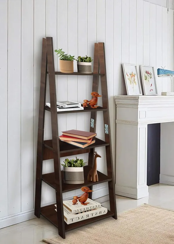 Engineered_Wood_Bookshelf_Multipurpose_Home_Decor_Storage_Rack_Bookcase_Showcase_Organizer_For_Living_Room_Kitchen_(Square_6_Shelf_Bookrack)_(Lader_Dark_Accasiya_)_(Do-It-Yourself)