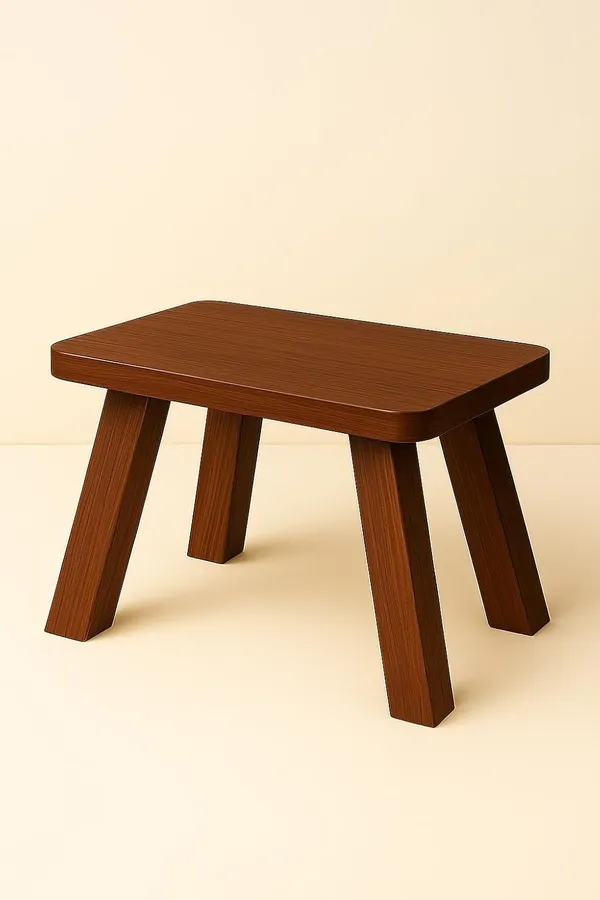 _Modern_Rectangular_Coffee_Table,_Wooden_Center_Table_With_4_Sturdy_Legs,_Matte__Finish_Living_Room,_Office_&_Bedroom_Furniture
