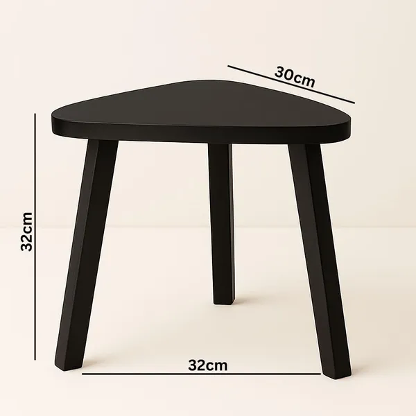 Modern_Triangle_Side_Table,_3-Leg_Small_Coffee_Table,_Wooden_End_Table_For_Living_Room,_Bedroom_&_Office_Black_Finish(Do-It-Yourself)