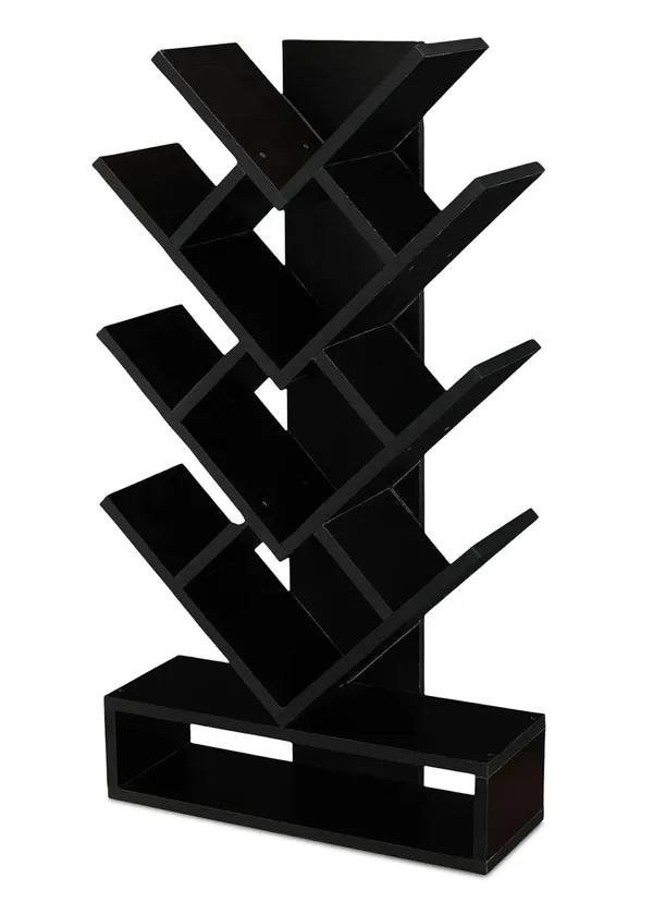 Tree_Bookshelf_Floor_Standing_Bookcase_Free_Standing_Multipurpose_Storage_Rack_For_Books_Magazines_Organizer_Showcase_Diy(Do-It-Yourself)