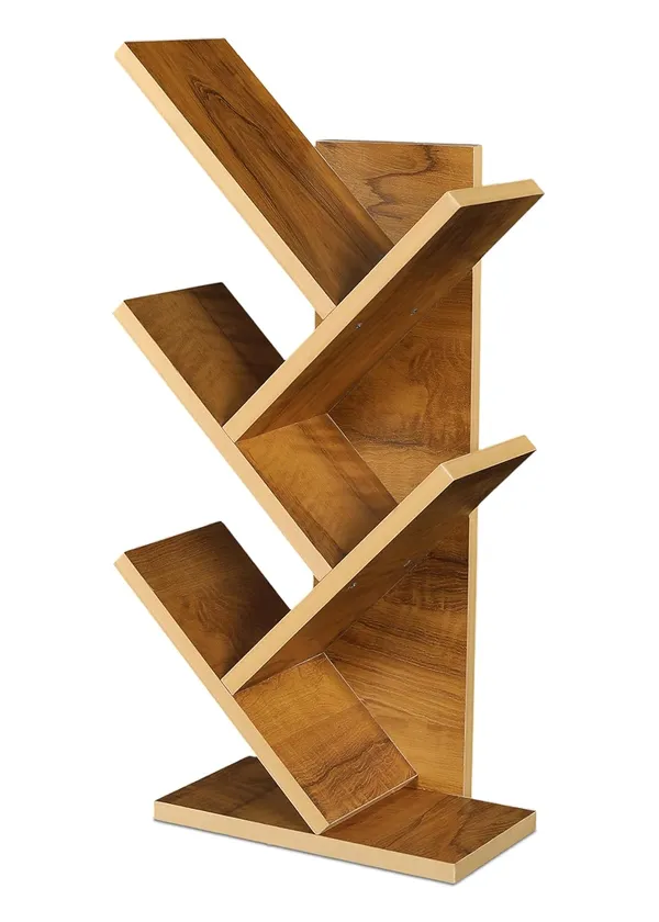 Tree_Bookshelf_Floor_Standing_Bookcase_Free_Standing_Multipurpose_Storage_Rack_For_Books_Magazines_Organizer_Showcase_Diy_(Do-It-Yourself)_(5_Tier)