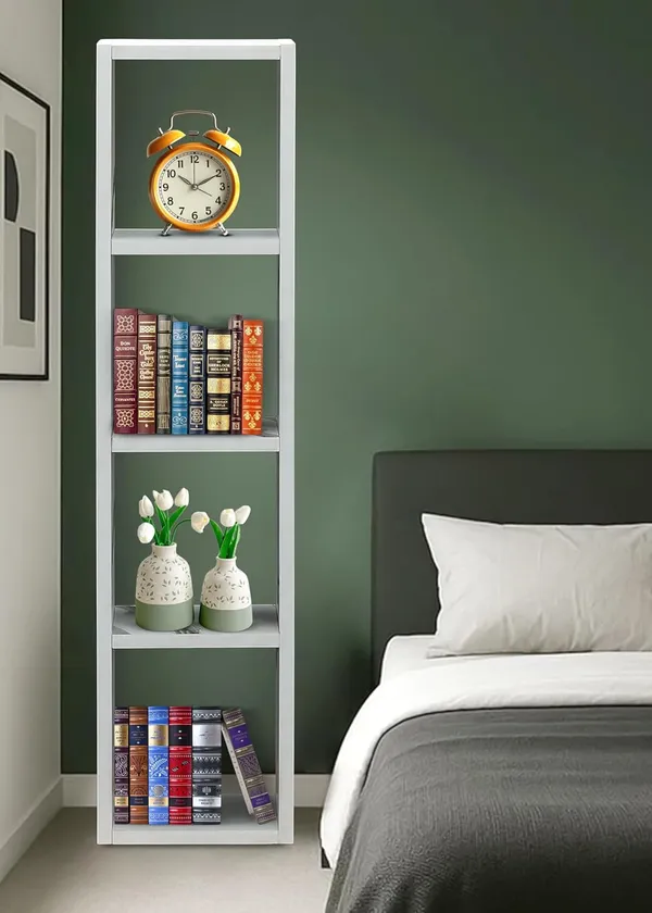 Tree_Bookshelf_Floor_Standing_Bookcase_Free_Standing_Multipurpose_Storage_Rack_For_Books_Magazines_Organizer_Showcase_Diy(Do-It-Yourself)__(New_Mini_-_White,_New_Mini_Ghodo)