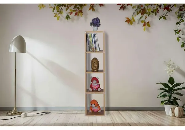 Tree_Bookshelf_Floor_Standing_Bookcase_Free_Standing_Multipurpose_Storage_Rack_For_Books_Magazines_Organizer_Showcase_Diy_(Do-It-Yourself)_(New_Mini_-__New_Mini_Ghodo)