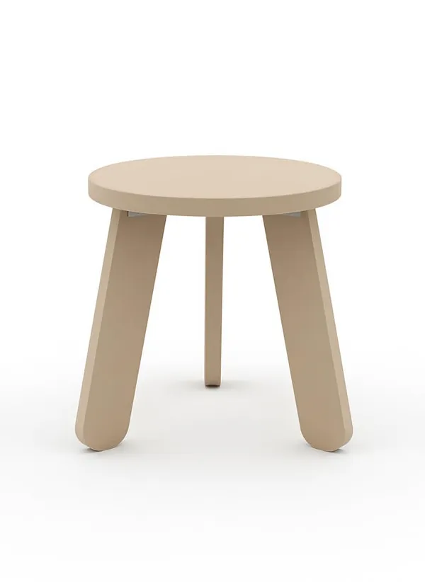 Round__Mini_Round_Side_Table,_30_Cm,_Matte_Finish,_Modern_Minimalist_Design,_3_Angled_Legs_(Round)(Do-It-Yourself)