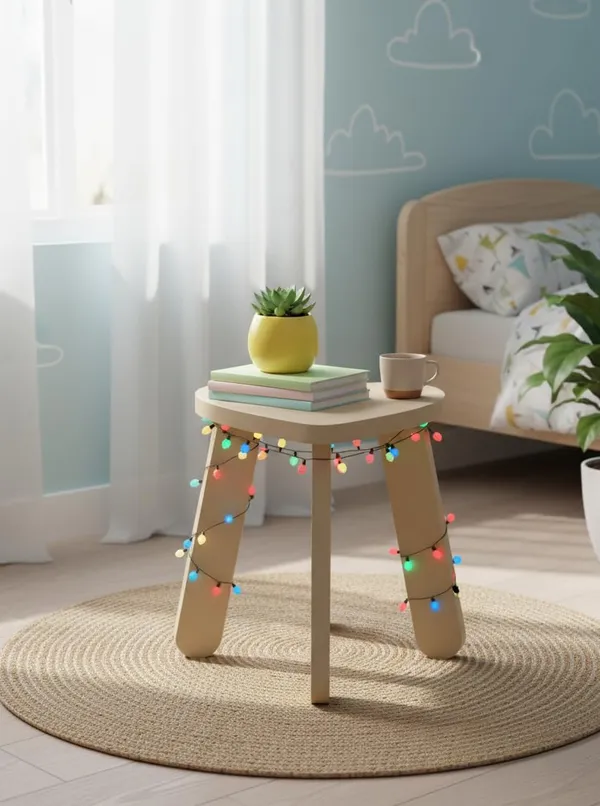 Mini_Heart_Side_Table,_30_Cm,_Matte_Finish,_Modern_Minimalist_Design,_3_Angled_Legs_(Heart_)(Do-It-Yourself)