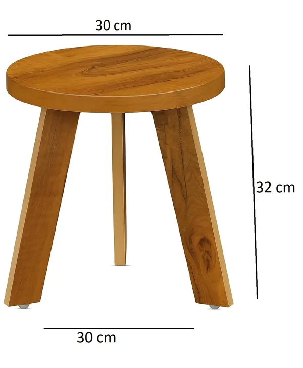 Modern_Round_Side_Table_For_Living_Room,_Bedroom,_Or_Office_Wooden_Top_With_Sturdy_Legs_Multipurpose_Small_Accent_Table_For_Home_&_Decor(Do-It-Yourself)__(L30Cm_X_W30Cm_X_H32Cm)