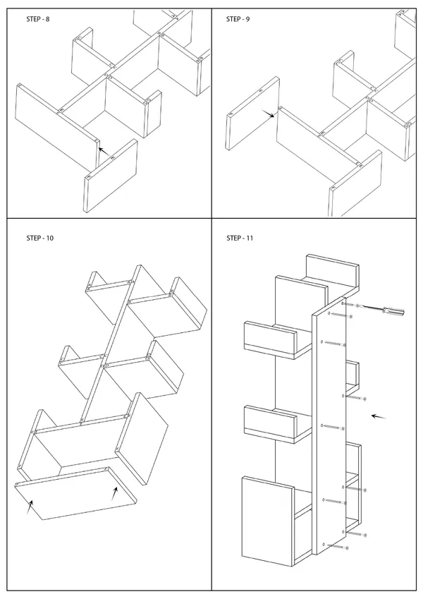 Tree_Bookshelf_Floor_Standing_Bookcase_Free_Standing_Multipurpose_Storage_Rack_For_Books_Magazines_Organizer_Showcase_Diy(Do-It-Yourself)