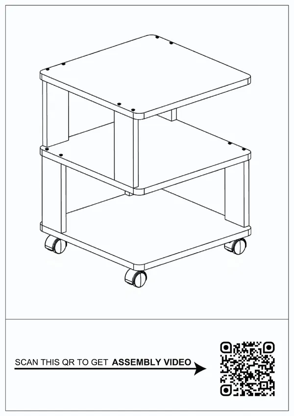 Center_Table_Engineered_Wood_Coffee_Table_(White_Taj_Marble)_Diy(Do-It-Yourself)
