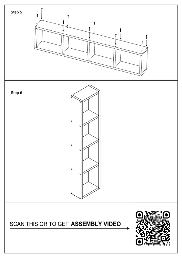 Tree_Bookshelf_Floor_Standing_Bookcase_Free_Standing_Multipurpose_Storage_Rack_For_Books_Magazines_Organizer_Showcase_Diy_(New_Mini)(Do-It-Yourself)