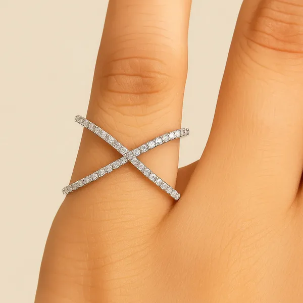 Sterling_Silver_Crossed_Paths_Ring_For_Women