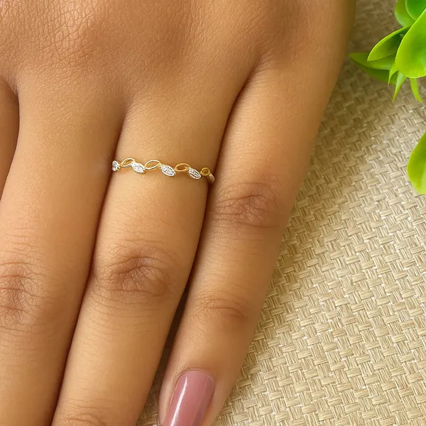 18K_Gold_Plated_925_Sterling_Silver_Timeless_Leaves_Ring_For_Women