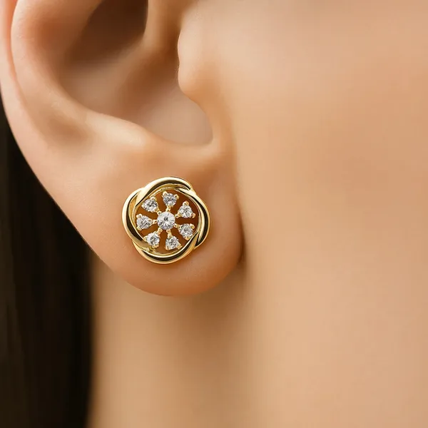 18K_Gold_Plated_925_Sterling_Silver_Floret_Glow_Studs_For_Women
