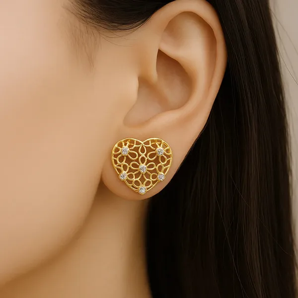 18K_Gold_Plated_925_Sterling_Silver_Floral_Heart_Charm_Earrings_For_Women