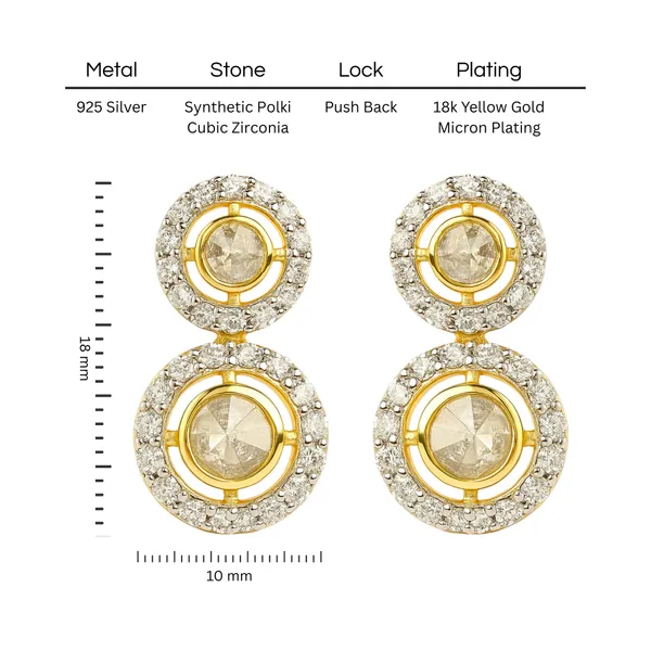 18K_Gold_Plated_925_Sterling_Silver_Gilded_Orbit_Polki_Earring_For_Women