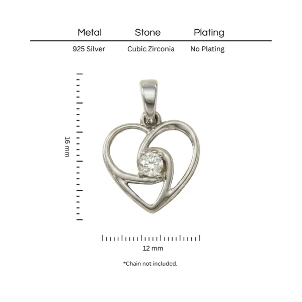 925_Sterling_Silver_Blooming_Grace_Pendant_Only_For_Women