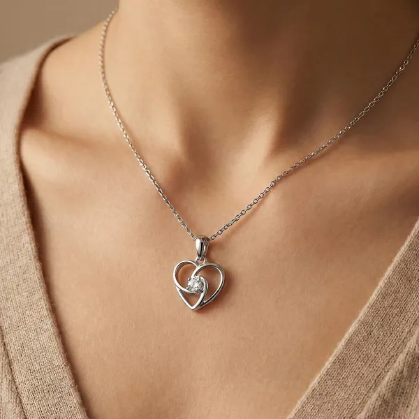 925_Sterling_Silver_Blooming_Grace_Pendant_Only_For_Women