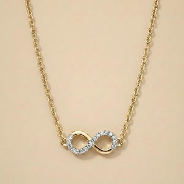 18K_Gold_Plated_925_Sterling_Silver_Infinite_Grace_Necklace_For_Women_With_Chain