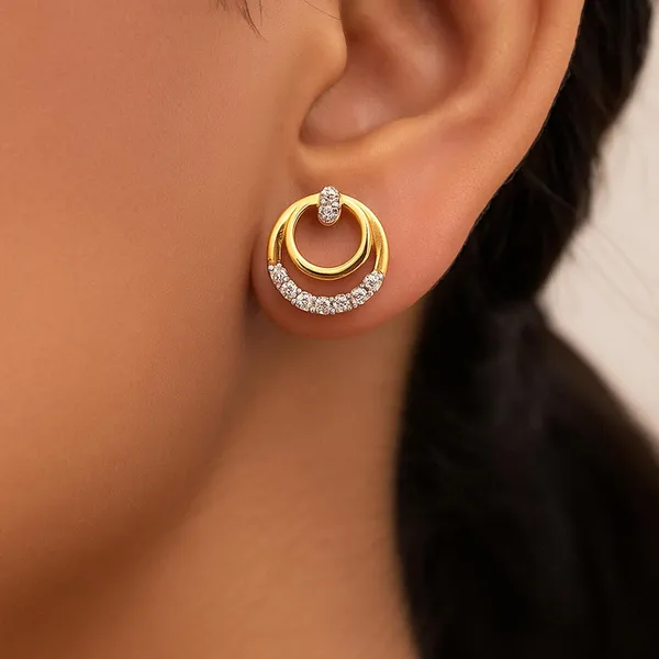 18K_Gold_Plated_925_Sterling_Silver_Celeste_Dual_Circle_Stud_Earrings_925_Silver_with_CZ_Stones_for_Women