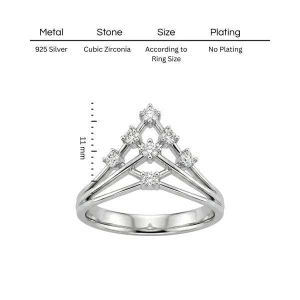 Sterling_Silver_Tiara_Rise_CZ_Ring_For_Women