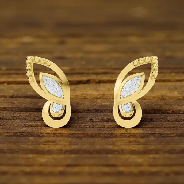 18K_Gold_Plated_925_Sterling_Silver_Whispering_Wings_Studs_Earrings_For_Women