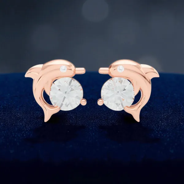 18K_Gold_Plated_925_Sterling_Silver_Cz_Leaping_Dolphin_Earrings_For_Women