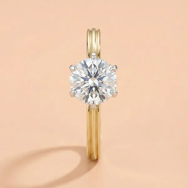 18K_Gold_Plated_925_Sterling_Silver_Pureline_Solitaire_CZ_Ring_For_Women