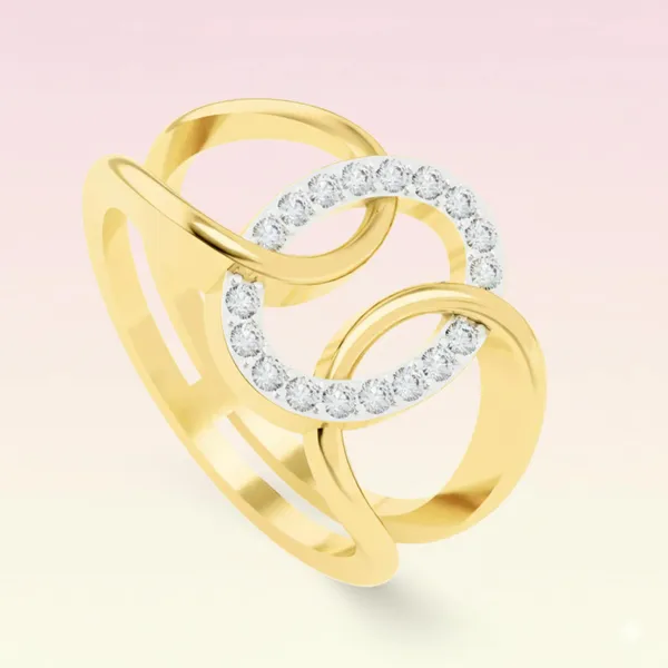 18K_Gold_Plated_925_Sterling_Silver_Linked_Brilliance_Ring_For_Women