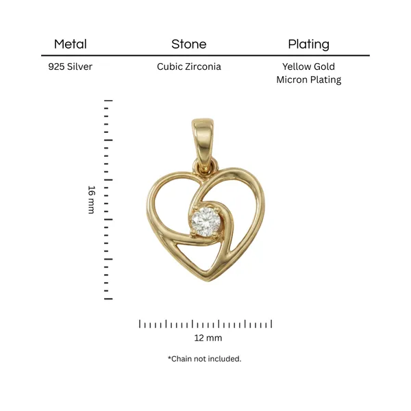 18K_Gold_Plated_925_Sterling_Silver_Blooming_Grace_Pendant_Only_For_Women