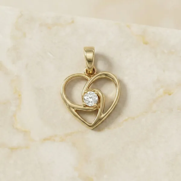 18K_Gold_Plated_925_Sterling_Silver_Blooming_Grace_Pendant_Only_For_Women