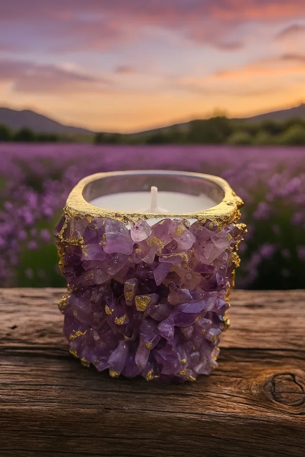 VELVETINE_Amethyst_Small_Crystal_Candle_–_1_Wick_Luxury_Soy_Candle_for_Protection,_Spiritual_Growth_&_Peace_|_Crystal-Decorated_Hand-Poured_Candle