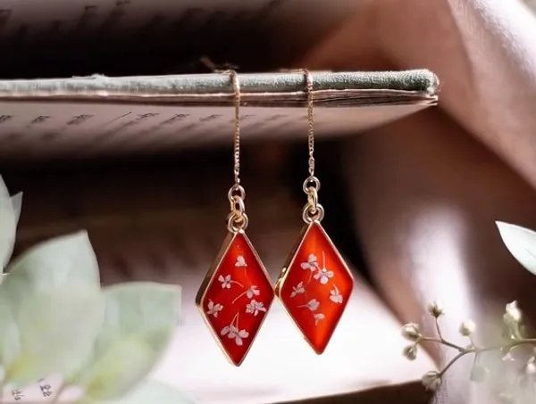 Red_Flame_Earrings_For_Women
