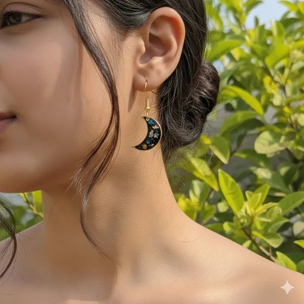 Black_Moon_Earrings_For_Women