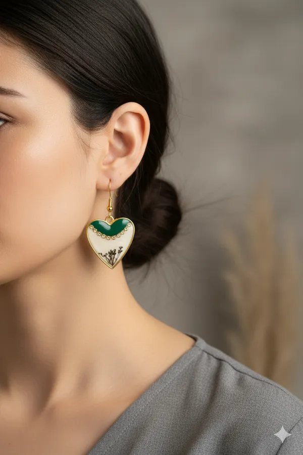 Green_Heart_Jewellery_Set_For_Women