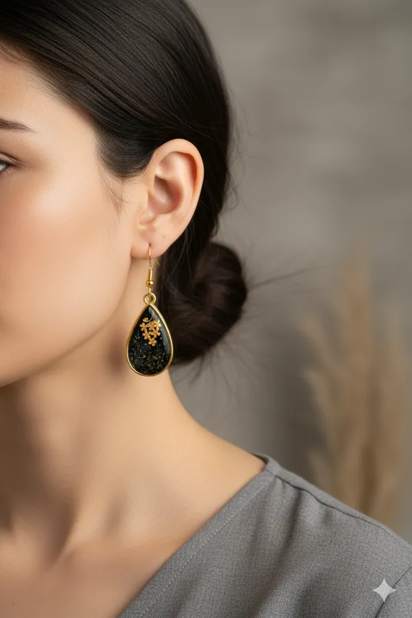 Golden_Drop_Earrings_For_Women