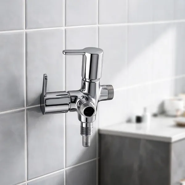 Metal_Chrome_Finish_Two_Way_Angle_Valve