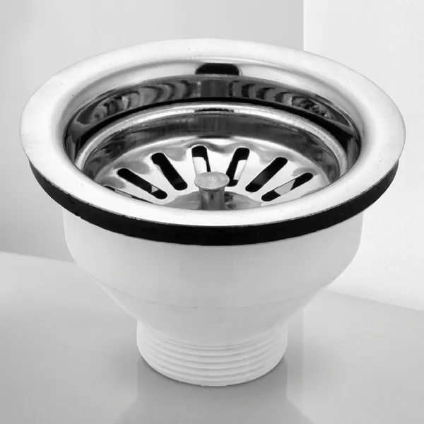 Chrome_Plated_Metal_Perforated_Sink_Drain_Strainer_Waste_Coupling